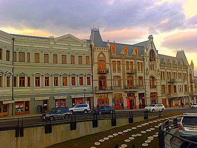 Tbilisi, Georgia, al aire libre, viajes, ciudad, edificios, arquitectura