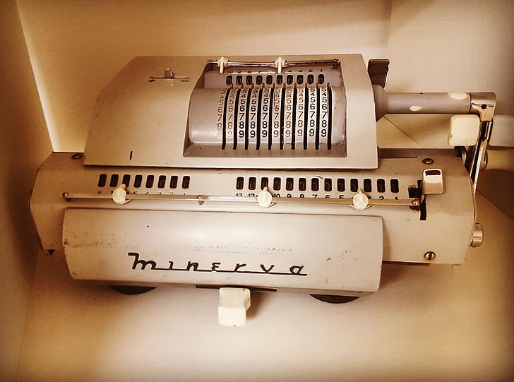calculator, vechi, Vintage