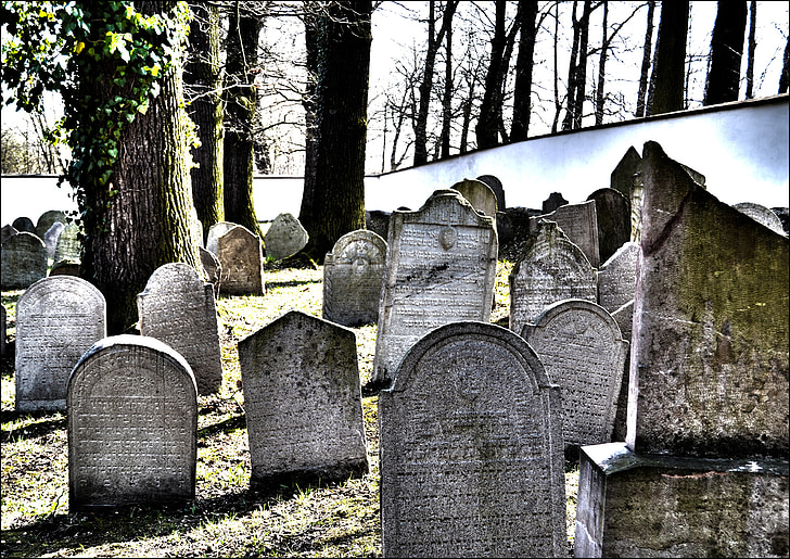 Friedhof, Tod, Rest, Traurigkeit, Gedenkstätte, Stein, Grabstein