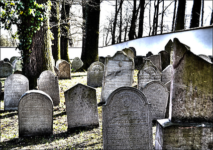 Cementiri, mort, resta, tristesa, Memorial, pedra, làpida