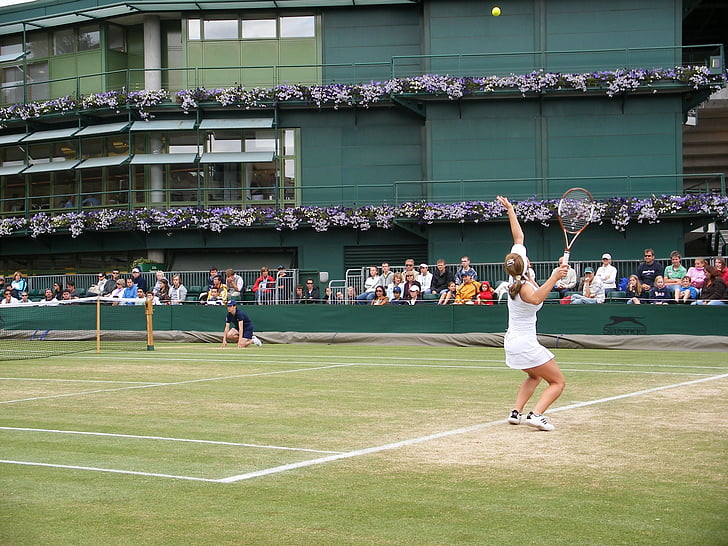 Tennis, professionele, vrouw, Simona halep, Wimbledon, Engeland, Groot-Brittannië