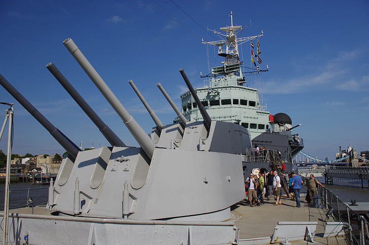 HMS belfast, Londra, istoric, militare, vas de război