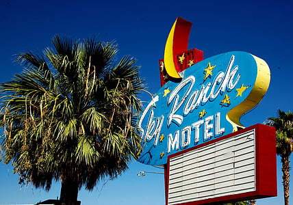 las vegas motel, Ulica Mont, las vegas, Carol m highsmith, Nevada, Motel, Hotel