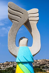 скулптура, мрамор, изкуство, скулптура парк, музей на открито, Айя Напа, Кипър