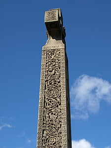 keltische, Kreuz, Stein, Religion, religiöse, Antike, Friedhof