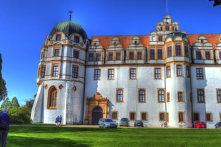 Celle, pilis, Pilies parkas, Architektūra, pastato išorė, pastatyta struktūra, turistų lankomi miestai
