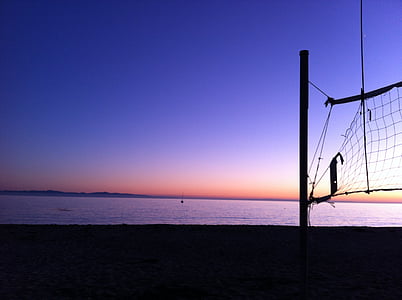 Goleta beach, Santa barbara, Bãi biển, mặt trời, Goleta, California, Thái Bình Dương