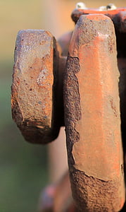 stainless, rusted, metal, decay, rusty red, iron