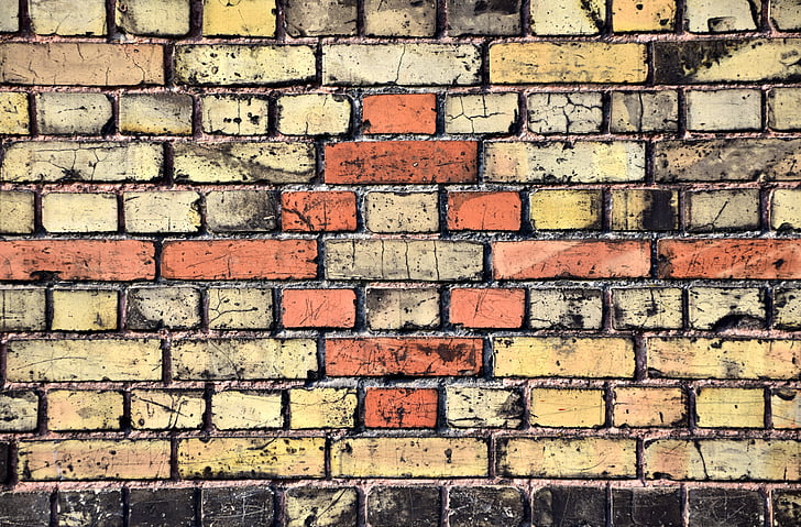 wall, clinker, facade, hauswand, brick, structure, stone wall