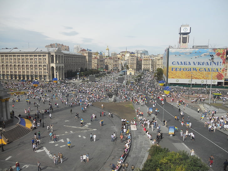 Ukrajna, Maidan, Kiev