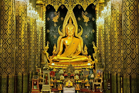 Pastor shi buddhistiska kungariket, Wat phra si rattana mahathat, staden, Phitsanulok