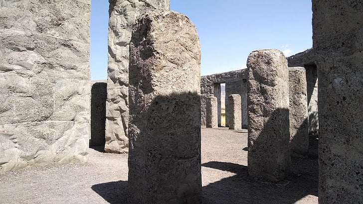 Stonehenge, Maryhill, Washington, Memorial, Colombia, Río, arquitectura