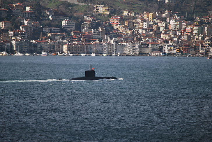 Turchia, Istanbul, Bosforo, u-boat, Çengelkoy