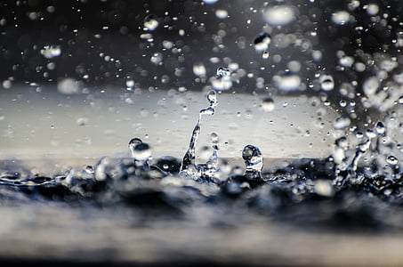 goutte d’eau, laisser tomber, macro, Wet, nature, élément, pluie