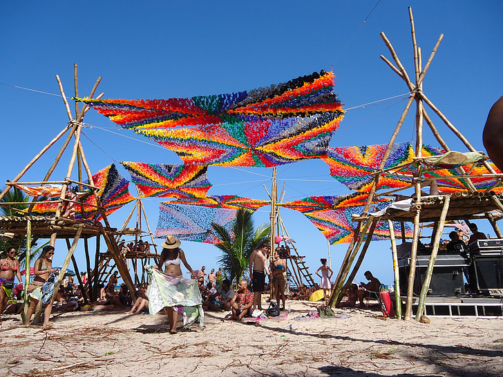 spiaggia, Sol, Festival, Bahia