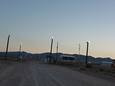 tujec, Area 51, UFO, nezemeljsko avtocesti, Rachel, Nevada, tujcev