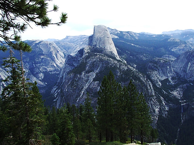 la metà, cupola, mezza cupola, Yosemite, Yosemite valley, Parco nazionale Yosemite