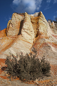 Roussillon, màu đỏ, Rock, cảnh quan, Thiên nhiên, ocher, Pháp