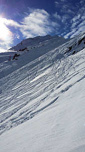 σκι, Giggijoch, χειμερινά σπορ, χιόνι, Χειμώνας, αλπική, Ανελκυστήρας