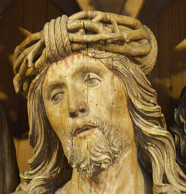image, relief, wood, historically, art, church, carve