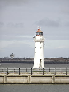 Liverpool, svetilnik, morje