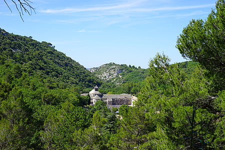 Abbaye de senanque, kloster, Abbey, Notre dame de sénanque, rækkefølgen af cistercienserne, Gordes, Vaucluse