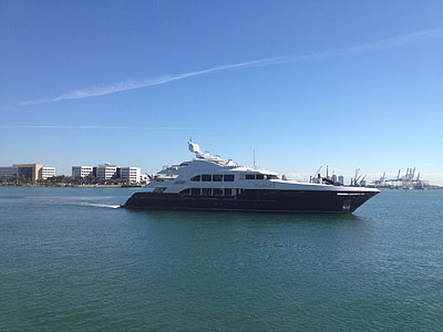 bohaté, Yacht, Luxusné, sen, námorných plavidiel, preprava, more