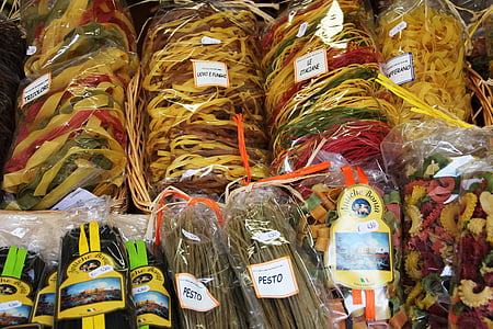 pesto, gift, handmade, eat, noodles, packed, spagetti