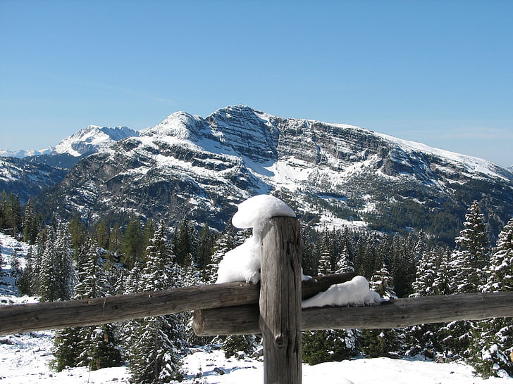 dãy núi, tuyết, phong cảnh mùa đông, cảnh quan, mùa đông, núi Alps, Thiên nhiên
