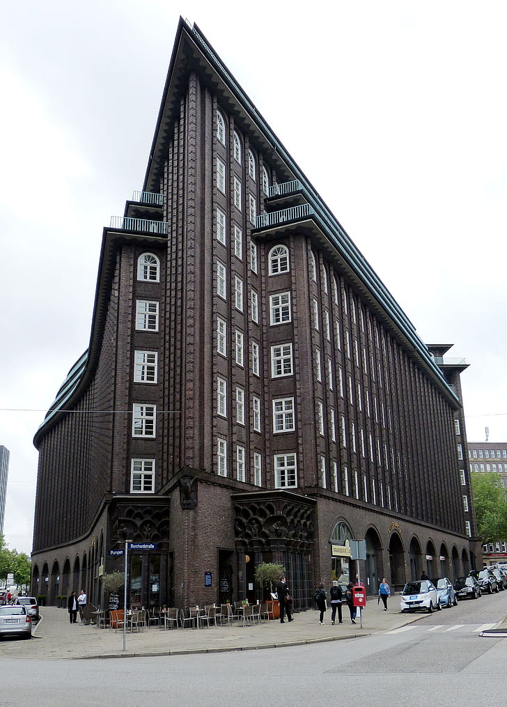 Hamburg, Miasto hanzeatyckie, Niemcy, Stare Miasto, Architektura, budynek, punkt orientacyjny