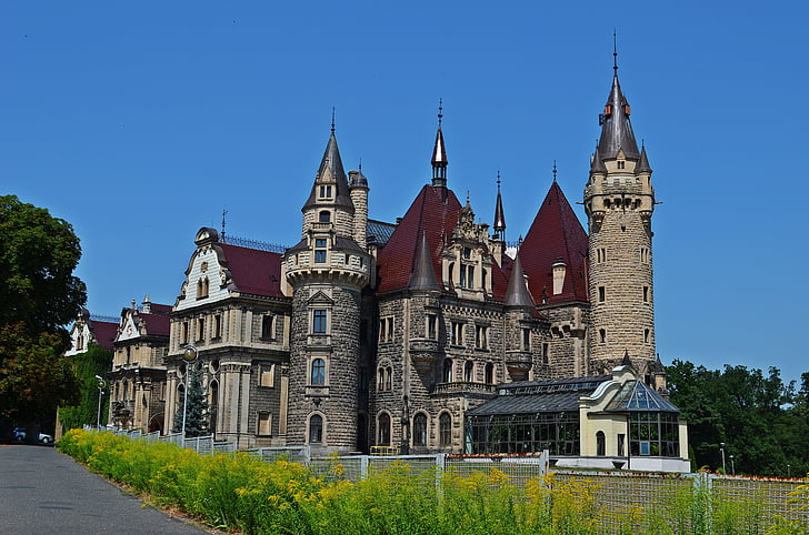 Castell, edifici, casa, arquitectura, Monument, el Museu, Polònia