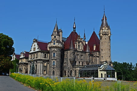 Castillo, edificio, Casa, arquitectura, Monumento, el Museo de, Polonia
