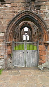 ruína, ruínas de igreja, gótico, edifício, Igreja, histórico, Escócia