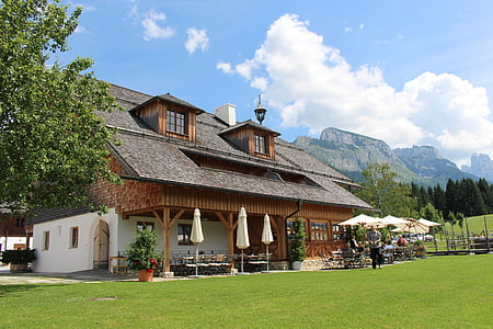 Farm, Ausztria, Salzburg, természet, turizmus, nyári