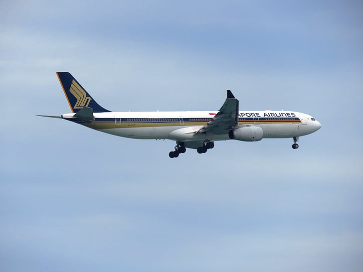 Singapore airlines, flyvning, Aero fly, Sky