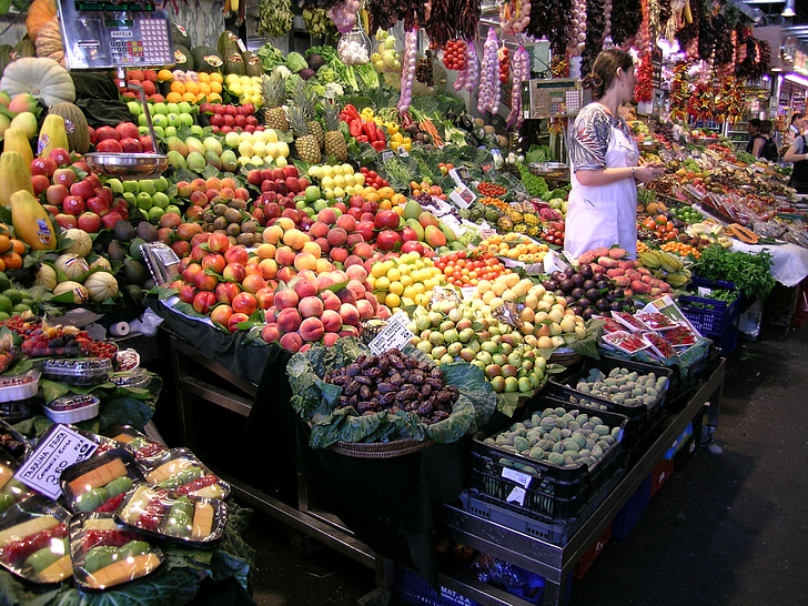 Barcelona, Boqueria, fruit
