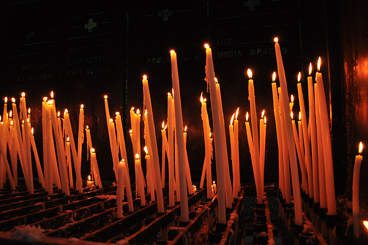 espelmes, foc, pregar