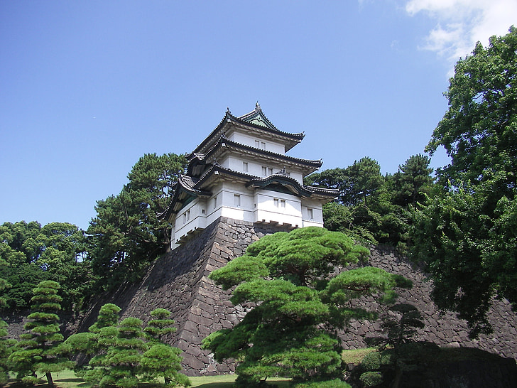Japonsko, Imperial, Palace, Ázia, Architektúra, samuraj, Ninja