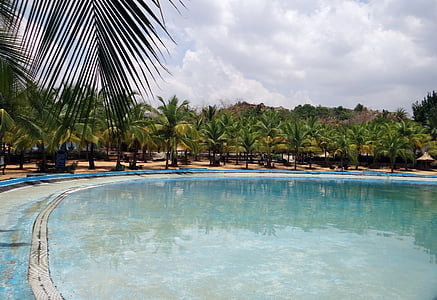 basseng, svømming, vann, blå, ferie, fritid, Resort