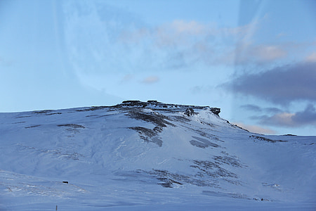 아이슬란드, 스 칸디 나 비아, 광 야, 얼음, 보기, 산, 여행