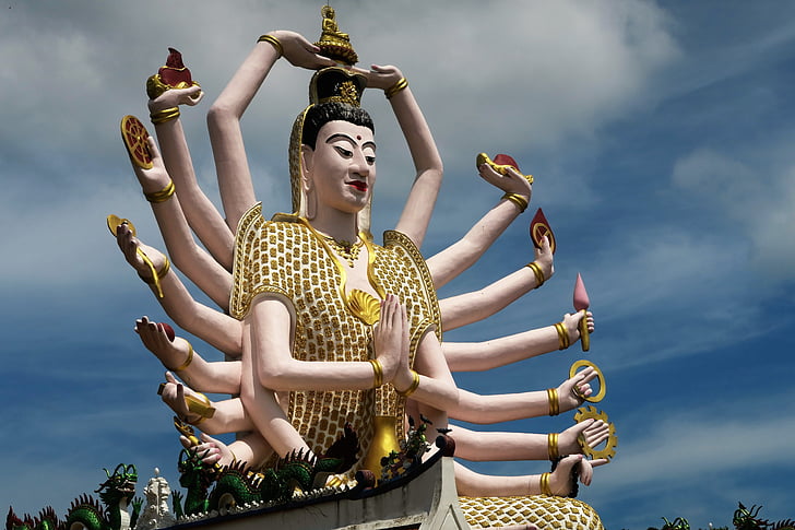 tempelj, Tajska, Koh samui, vere