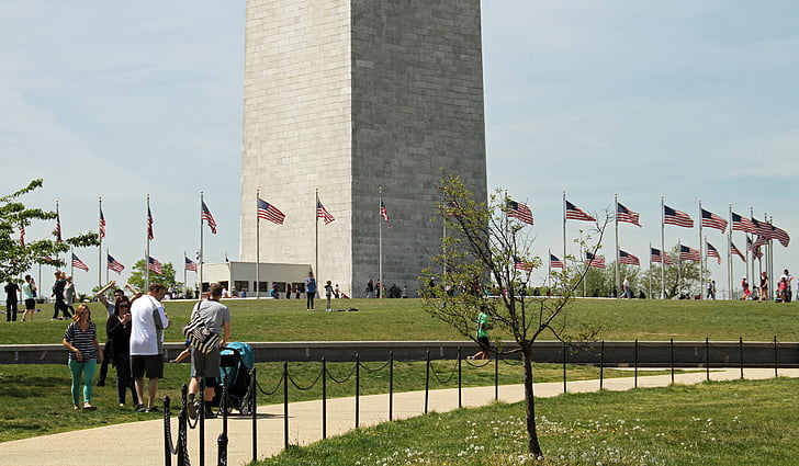 Monumento, Monumento a Washington, Memorial, punto de referencia, nos, Obelisco