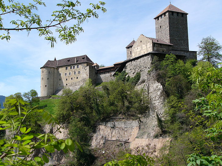 castle, meran, south tyrol, tyrol, fortress, italy
