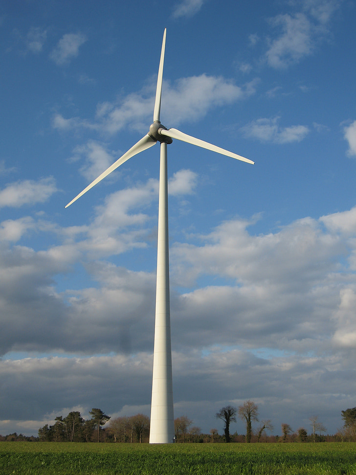 turbina de viento, energías renovables, medio ambiente, energía, renovables, turbina de, molino de viento
