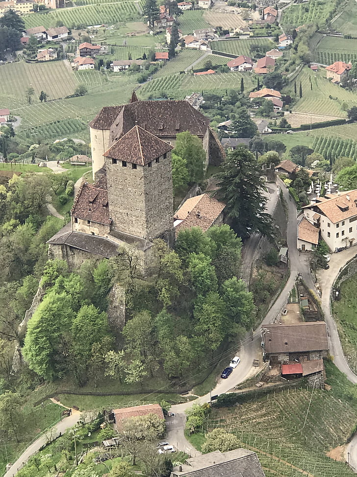 castle tyrol, south tyrol, landscape