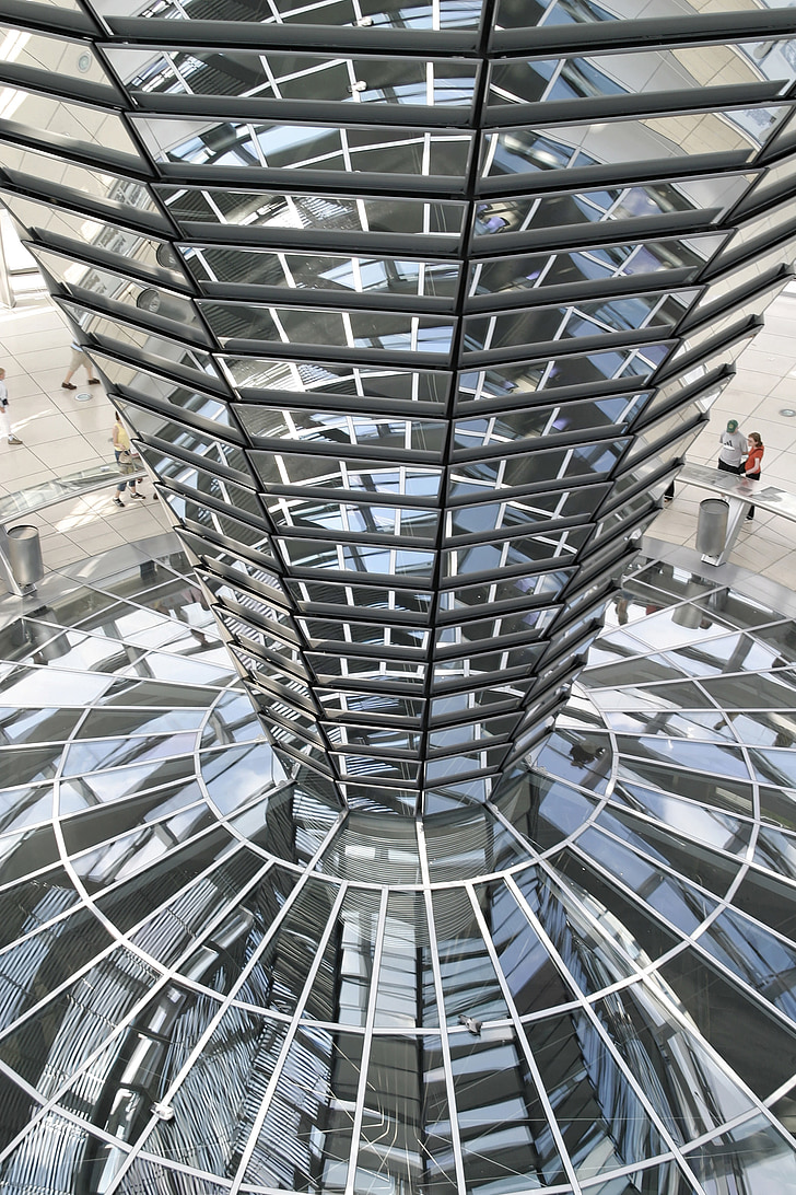 Berlynas, Reichstagas, Architektūra, kupolas, Vokietija, Vyriausybė, pastatas