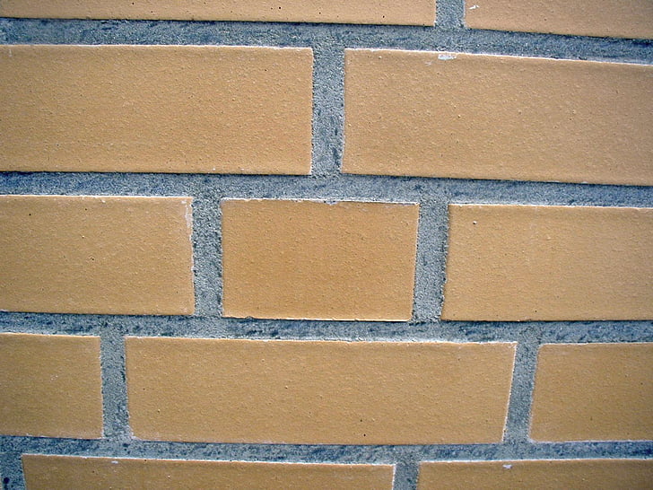 væg, mursten, sten, murstensvæg, tekstur, baggrunde, mønster