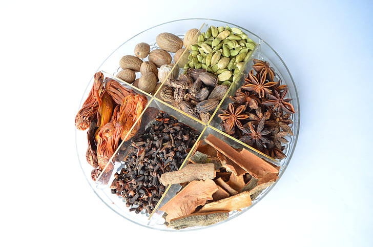 spices, bowl, cardamon, food, ingredients, cooking, flavor
