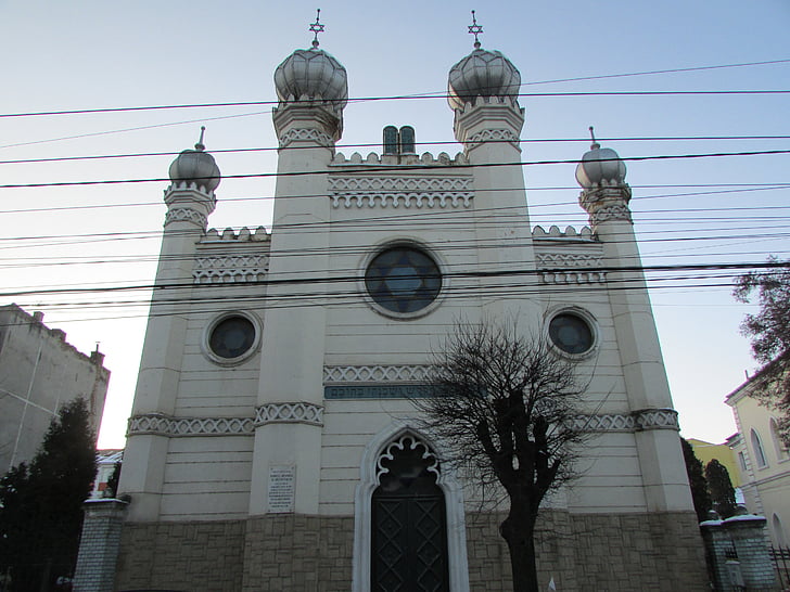 Sinagoga, neologa, Rumania, Cluj napoca, Transylvania, bangunan