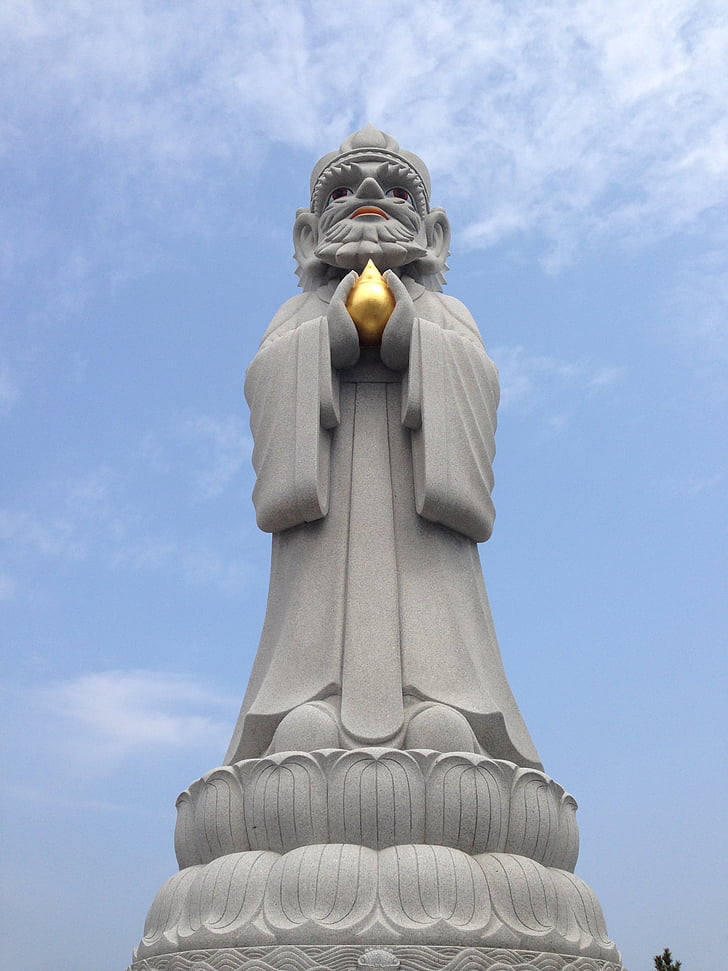 hyuhyuam, Đức Phật, bầu trời, bức tượng